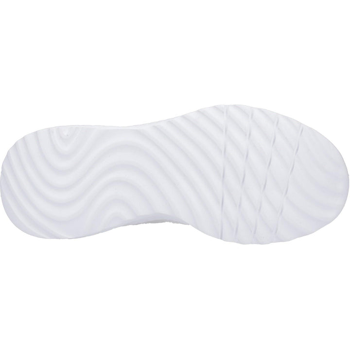 Men's Wide Fit Skechers 118034 Bobs Squad Chaos Trainers in White/Multi - Image 1