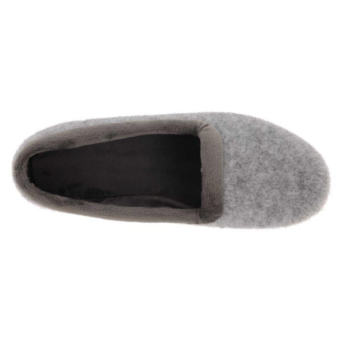 Women's Wide Fit DB Celia Slippers in Navy Felt - Image 1
