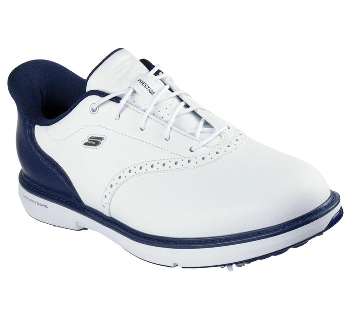 Men's Wide Fit Skechers Slip-ins 214125 Prestige Go Golf Waterproof Trainers in Black - Image 1