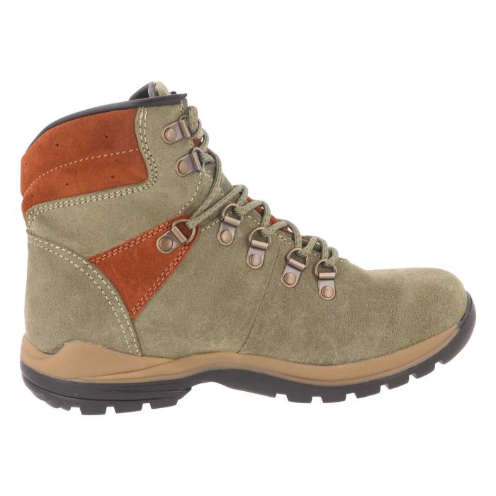 Womens Wide Fit DB Nebraska 2 Hiking Boots in Navy Suede - Image 13