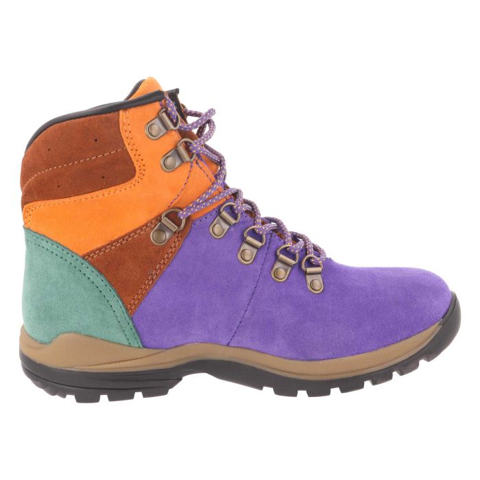 Womens Wide Fit DB Nebraska 2 Hiking Boots in Navy Suede - Image 20