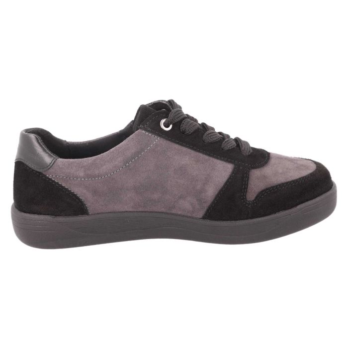 Women's Wide Fit DB Cedar Shoes in Navy / Blue Suede - Image 18
