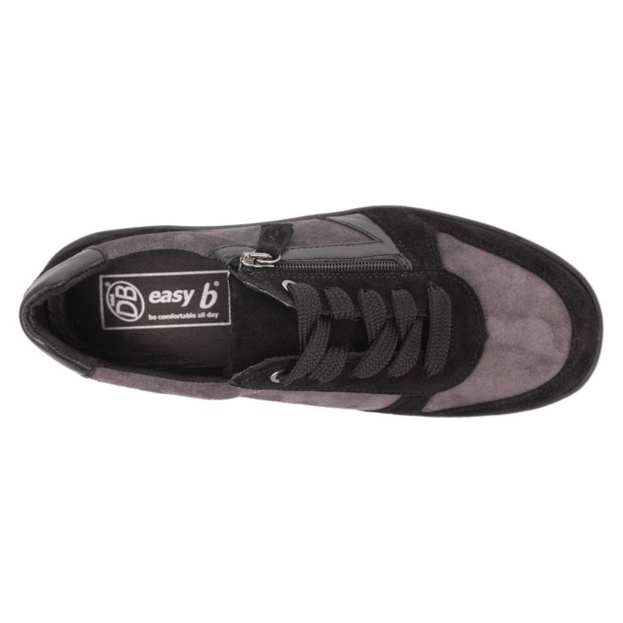 Women's Wide Fit DB Cedar Shoes in Navy / Blue Suede - Image 21
