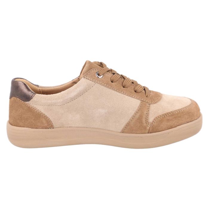 Women's Wide Fit DB Cedar Shoes in Navy / Blue Suede - Image 1