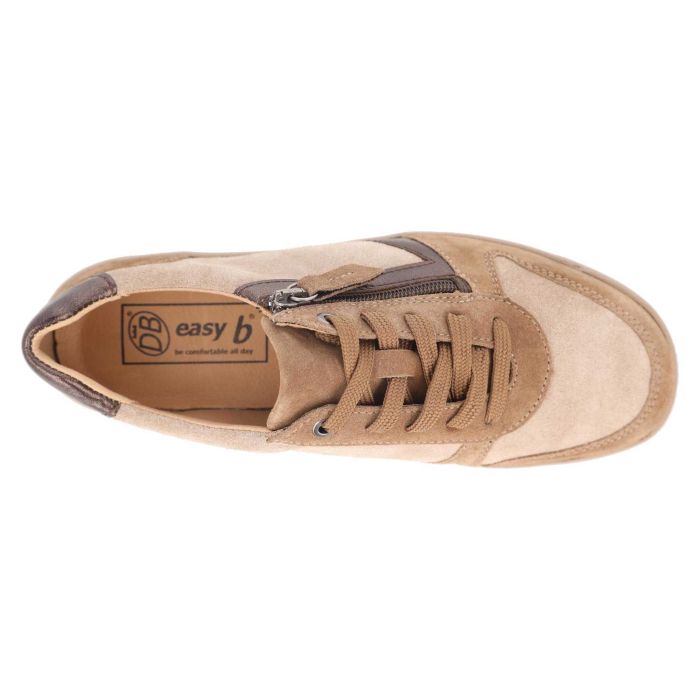 Women's Wide Fit DB Cedar Shoes in Navy / Blue Suede - Image 15