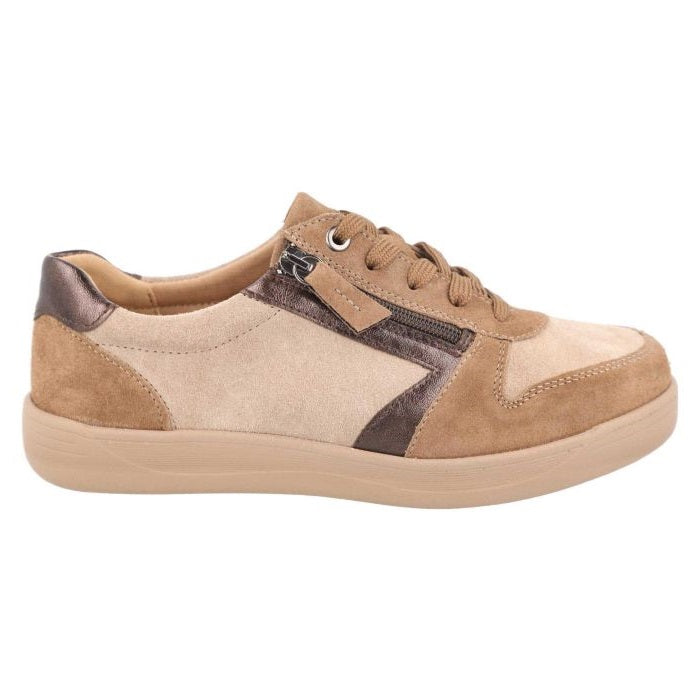 Women's Wide Fit DB Cedar Shoes in Navy / Blue Suede - Image 16