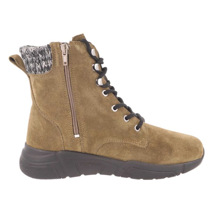 Women's Wide Fit DB Acre Boots in Black Suede - Image 1
