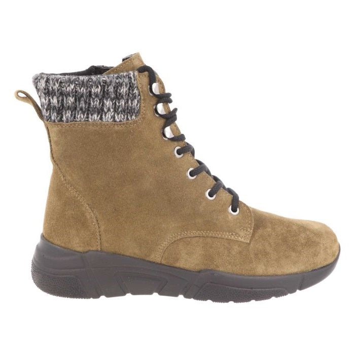 Women's Wide Fit DB Acre Boots in Black Suede - Image 17