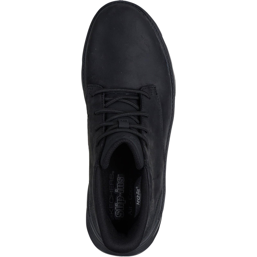 Men's Relaxed Fit Skechers 205514 Slip-ins Arch Fit Garza Ridley Boots in Black - Image 5