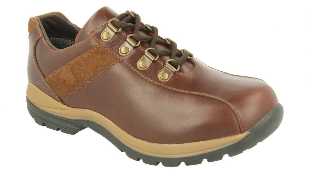 Mens Wide Fit DB Wyoming Walking Trainers in Black Suede - Image 18
