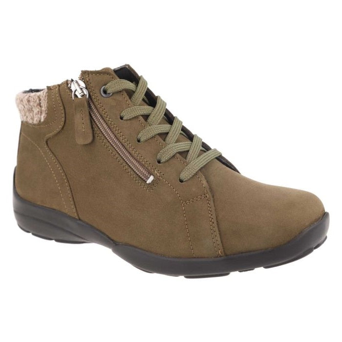 Womens Wide Fit DB Andes Boots in Black - Image 1