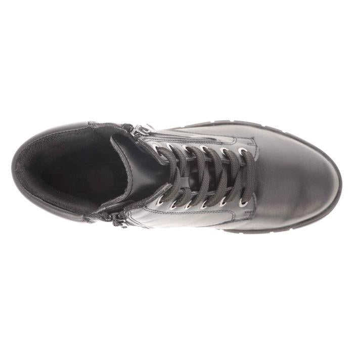 Women's Wide Fit DB Alice Ankle Boots in Black Synthetic - Image 1
