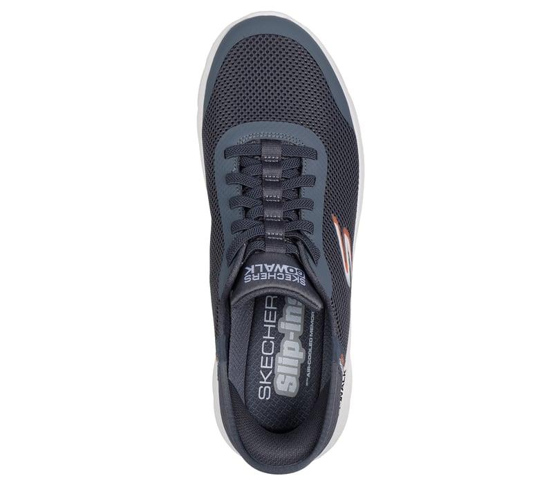 Men's Wide Fit Skechers Slip-ins 216324WW Go Walk Flex Trainers