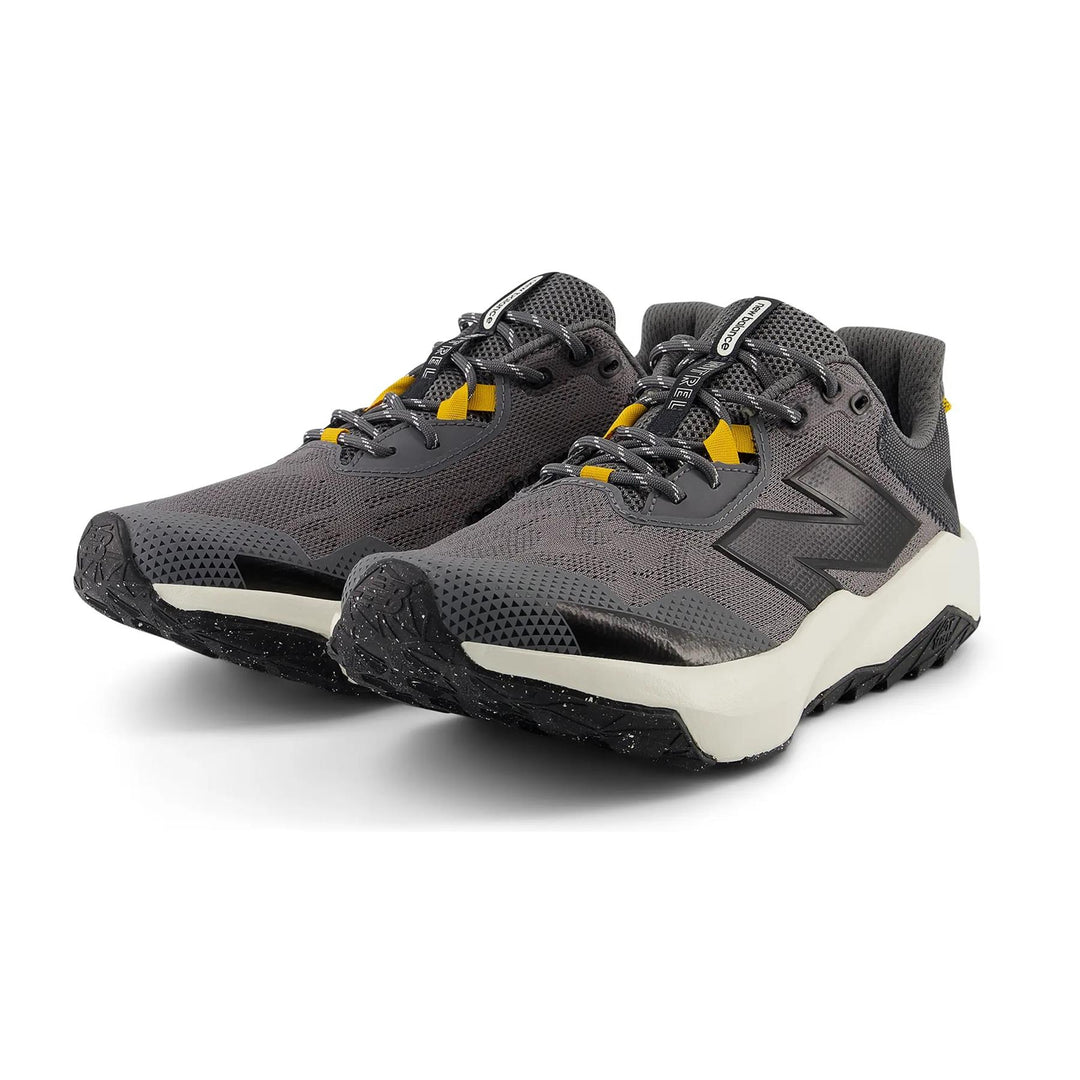 Men's Wide Fit New Balance MTNTRCD6 Dynasoft Nitrel V6 Trail Walking/Running Trainers in Black - Image 11