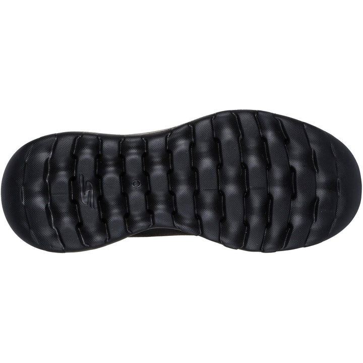 Women's Wide Fit Skechers 144800 Slip-ins On The Go Joy Cozy Dream Boots in Black - Image 1