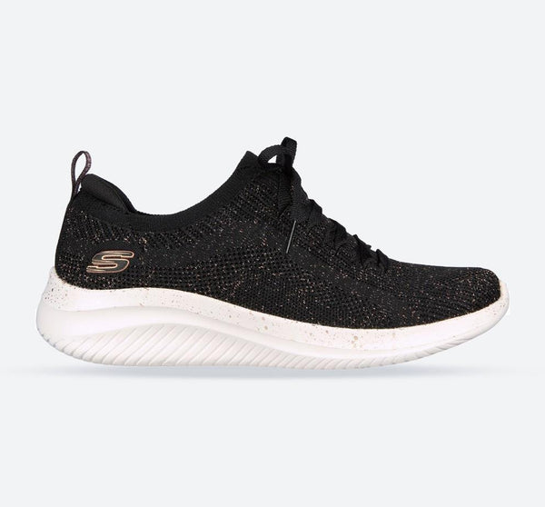 Women's Wide Fit Skechers 149865 Ultra Flex 3.0 Let's Dance