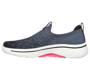 Womens Wide Fit Skechers 124873 Relaxed Fit Shoes