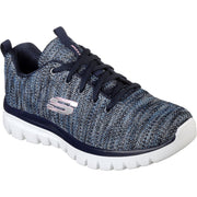 Skechers 12615 Graceful Get Connected Trainers Navy-2