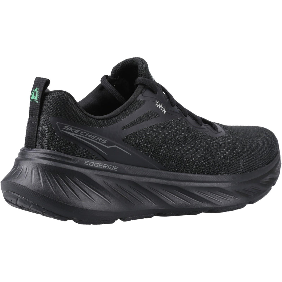 Men's Relaxed Fit Skechers Edgeride 232836 Exxo Trainers in Black - Image 5
