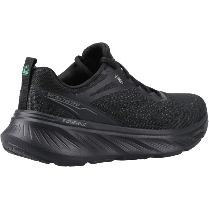 Men's Relaxed Fit Skechers Edgeride 232836 Exxo Trainers in Black - Image 1