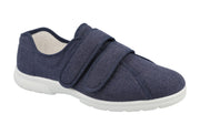 Mens Wide Fit DB Harris Velcro Canvas Shoes