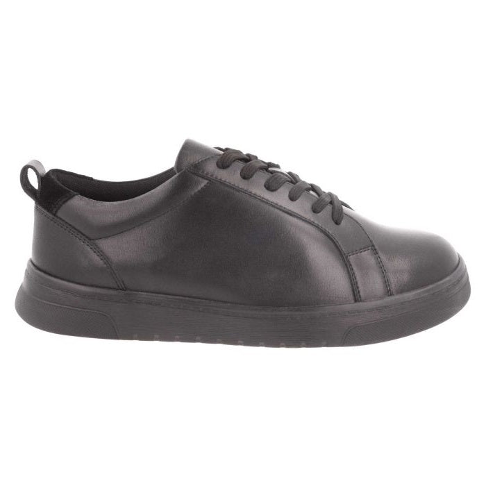 Men's Wide Fit DB Luca Lace Up Shoes in Navy Leather - Image 13