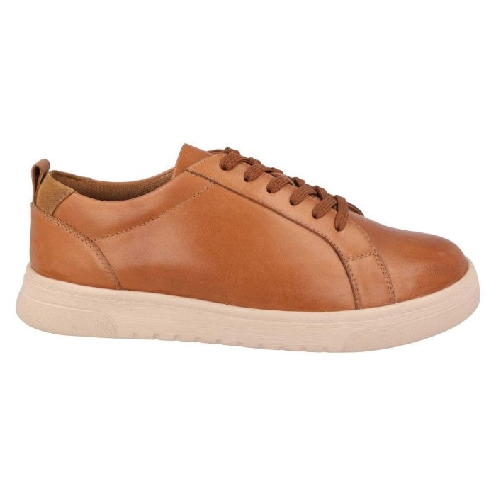 Men's Wide Fit DB Luca Shoes in Navy Leather - Image 8