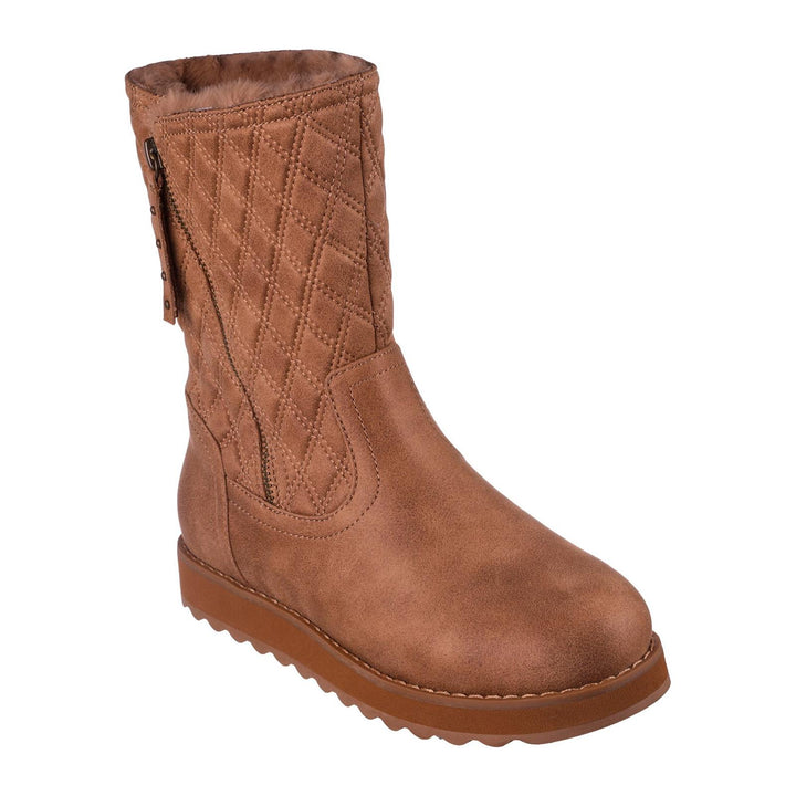 Women's Wide Fit Skechers 167675 Keepsakes 2.0 Morning Walks Boots in Chestnut - Image 1
