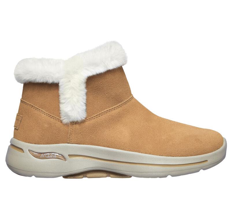 Women s Wide Fit Skechers 144400 Go Walk Arch Fit Cherish Boots Skechers Wide Fit Shoes Wide Fit Shoes UK