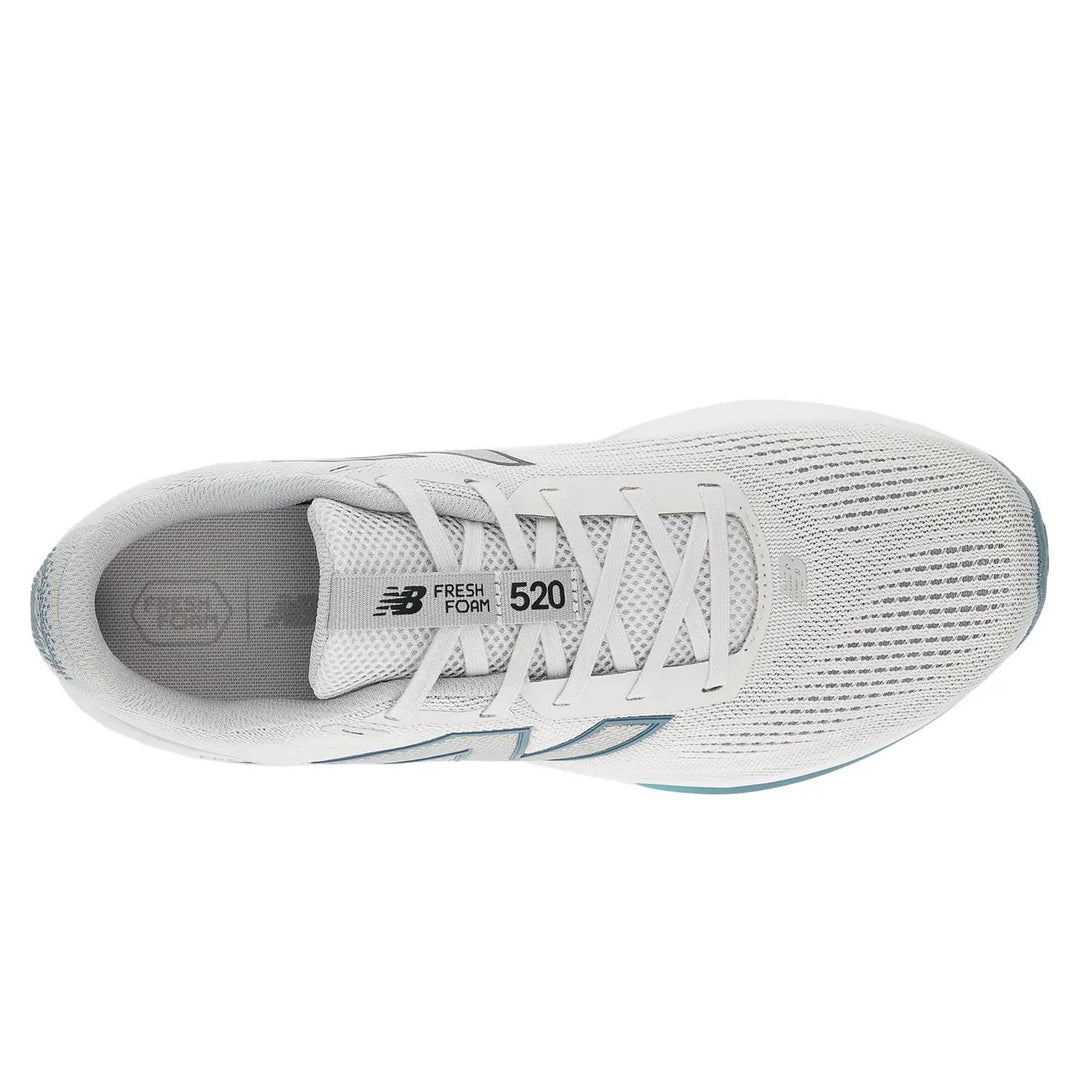 Women's Wide Fit New Balance M5206IE Walking/Running Trainers - Fresh Foam in Light Grey/Teal - Image 7