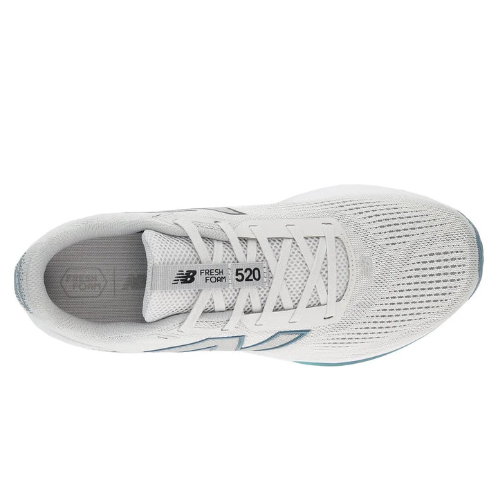 Women's Wide Fit New Balance M5206IE Walking/Running Trainers - Fresh Foam in Light Grey/Teal - Image 1