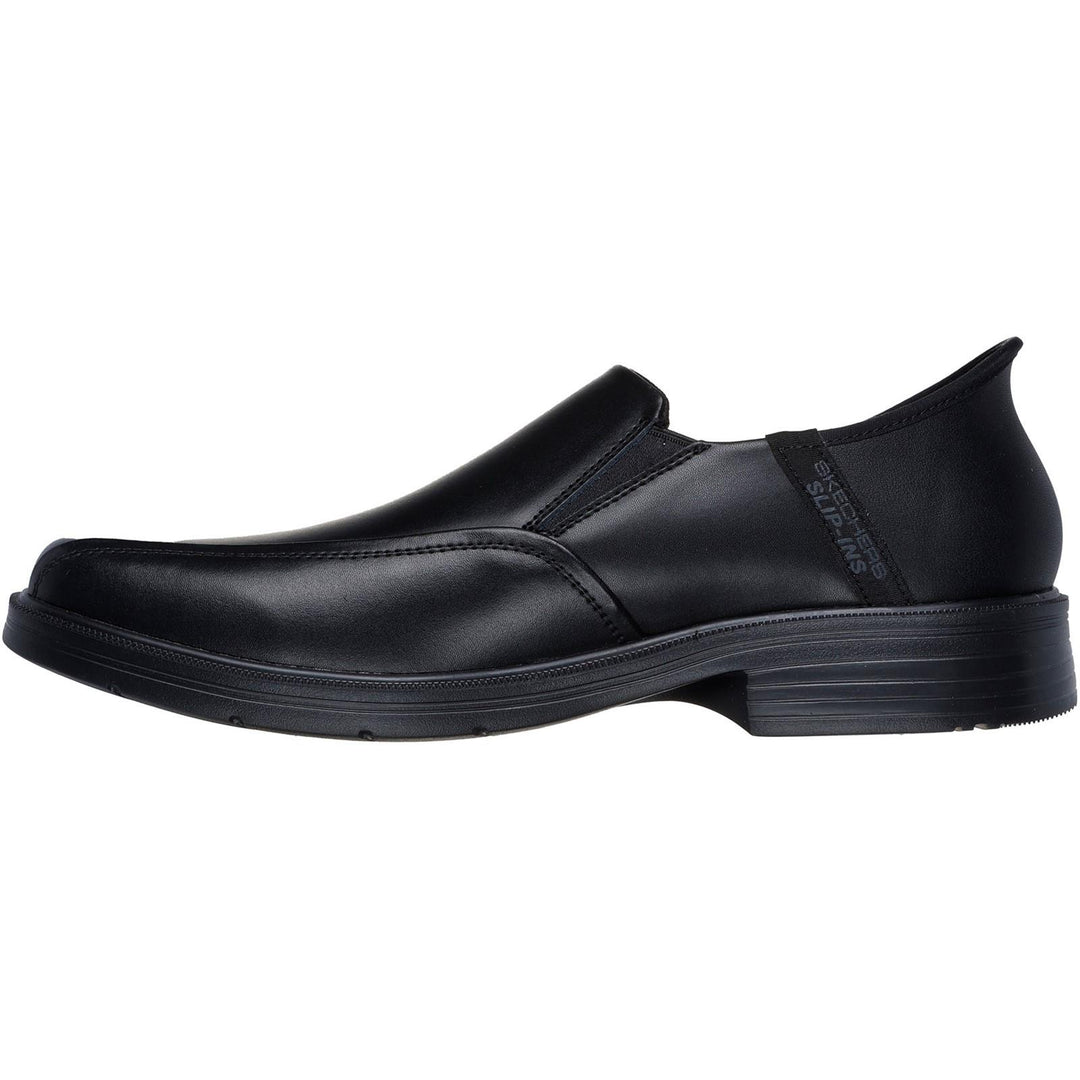 Men's Relaxed Fit Skechers Slip-ins 205169 Caswell Frantone Shoes in Black - Image 4