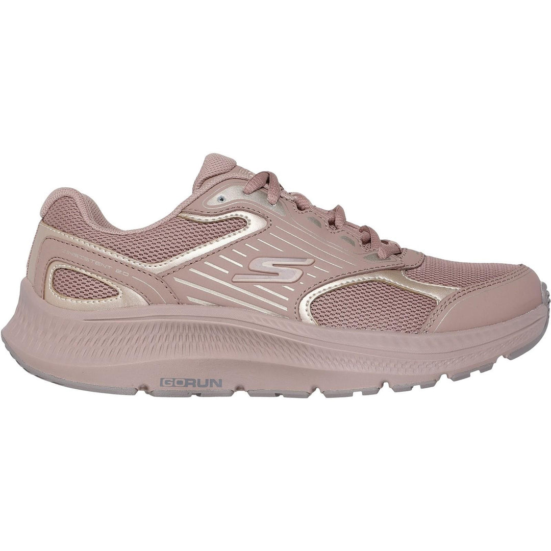 Women's Wide Fit Skechers 128606 Go Run Consistent 2.0 Advantage Trainers in Navy/Multi - Image 10