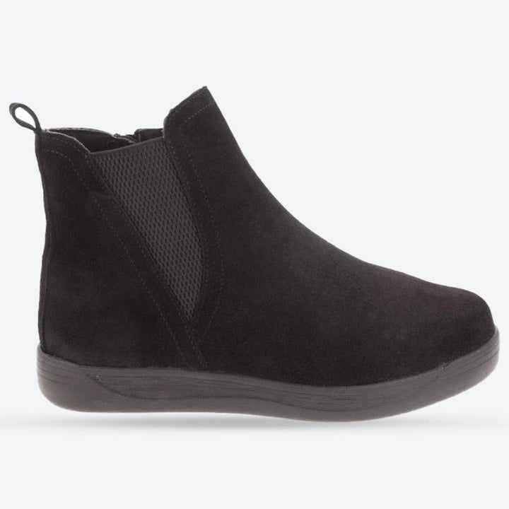 Women's Wide Fit DB Caitlin Boots in Brown Suede - Image 1