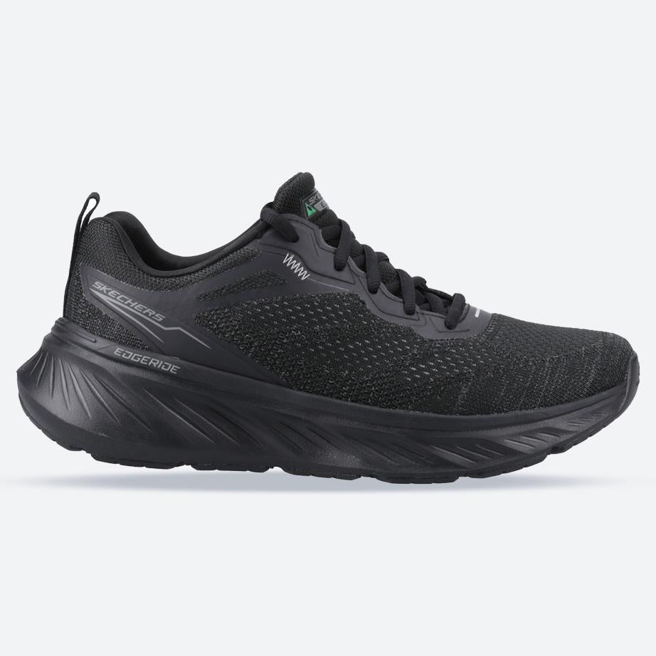 Men's Relaxed Fit Skechers Edgeride 232836 Exxo Trainers in Black - Image 1