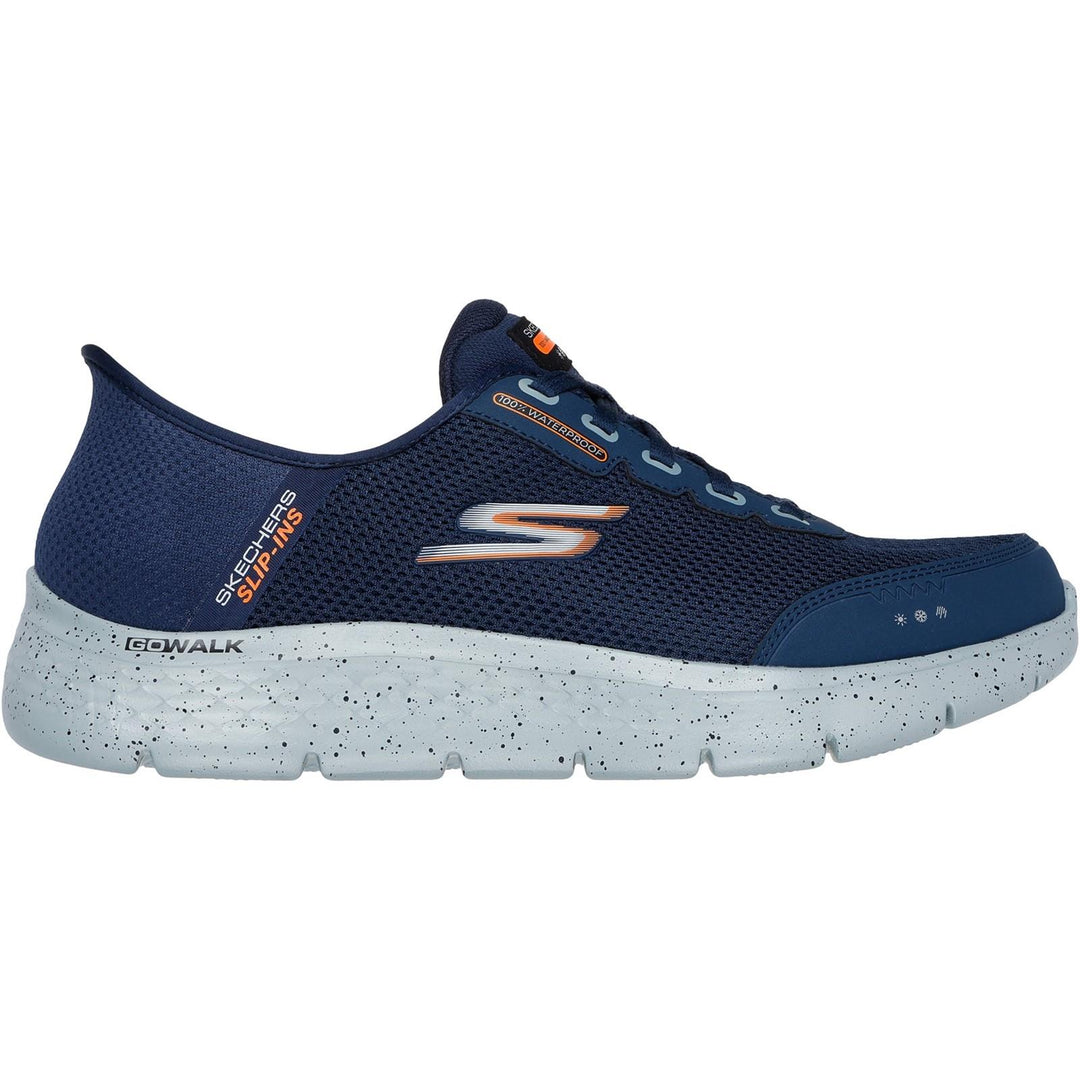 Men's Wide Fit Skechers 216330 Slip-ins Go Walk Flex 100% Waterproof ...