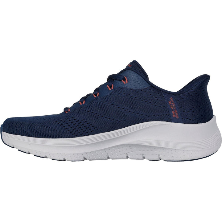 Men's Wide Fit Skechers 232712 Slip-ins Arch Fit 2.0 Lestur Trainers in Black - Image 1