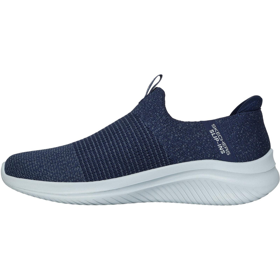 Men's Wide Fit Skechers 232901 Slip-ins Ultra Flex 3.0 Nezzo Trainers in Navy/Blue - Image 4