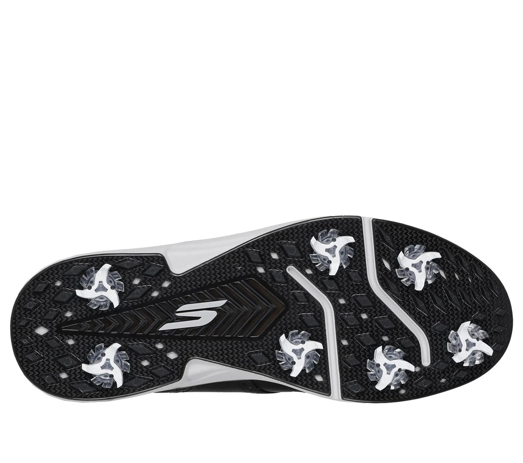Men's Wide Fit Skechers Slip-ins 214125 Prestige Go Golf Waterproof Trainers in Black - Image 6