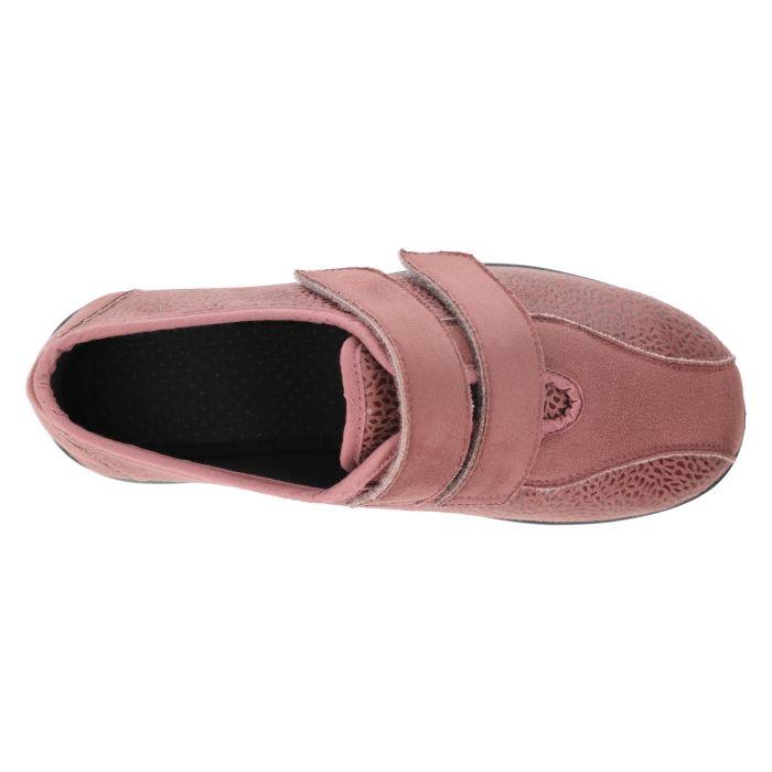Women's Wide Fit DB Moon Wide Fit Shoes in Black Stretch - Image 1