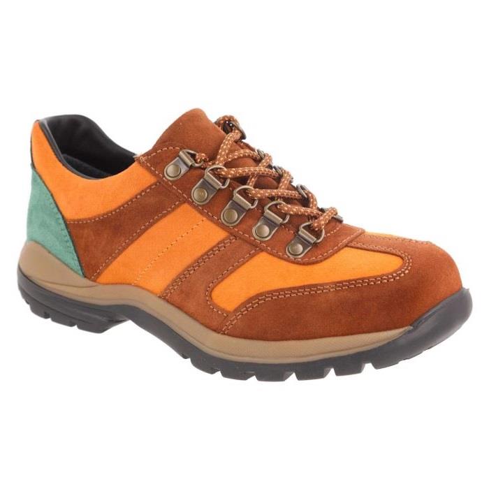 Women's Wide Fit DB Anais Walking Trainers in Black / Multi Suede - Image 1