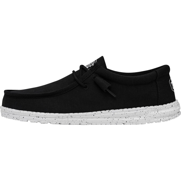 Heydude 40009 Wally Black Extra Wide Shoes-3