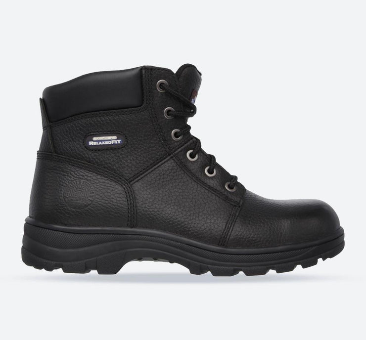 Skechers 77009EC Wide Workshire Safety Boots Black-main