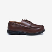 Mens Wide Fit Tredd Well Dean Shoes - Brown