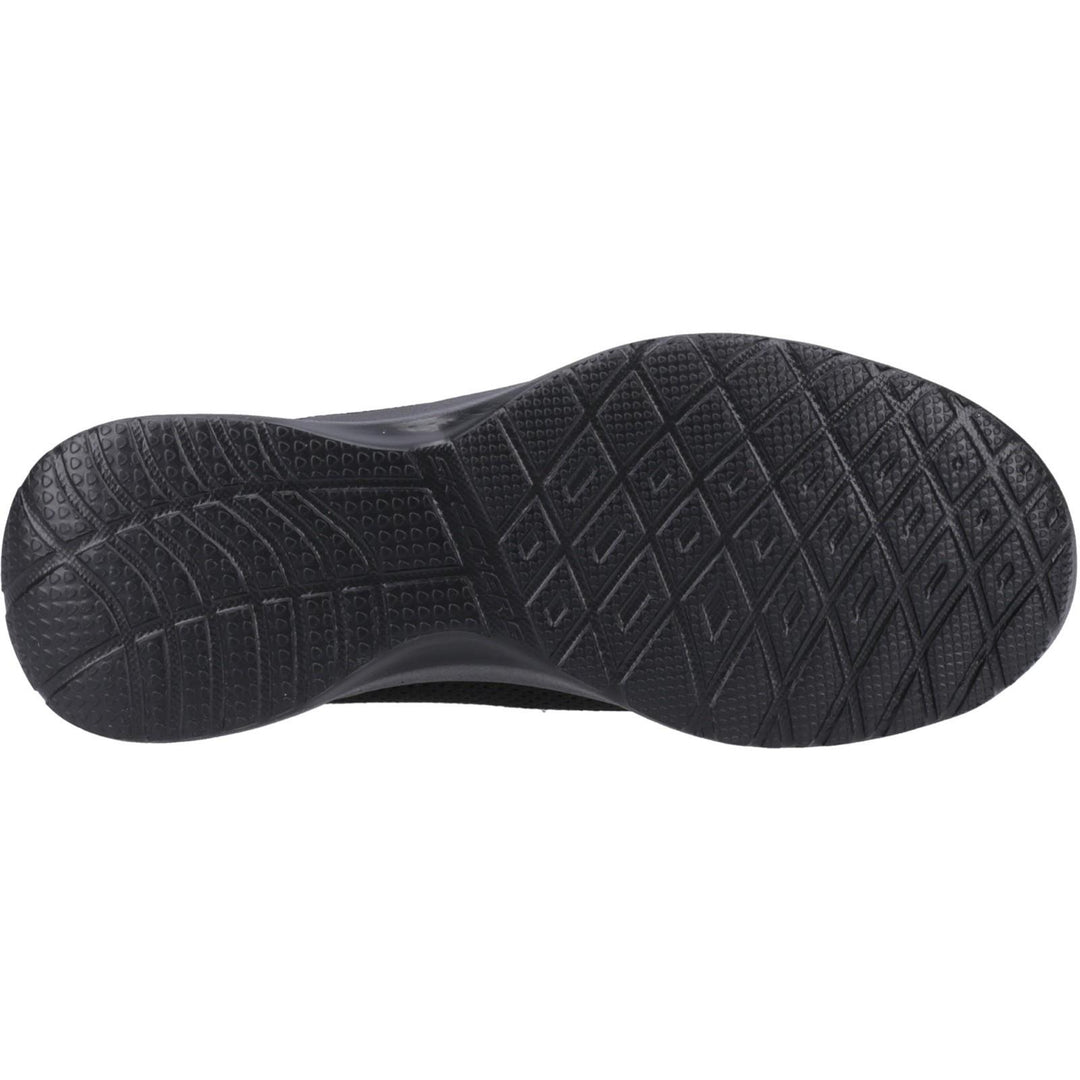 Men's Wide Fit Skechers 58360 Dynamight Trainers in Black - Image 7