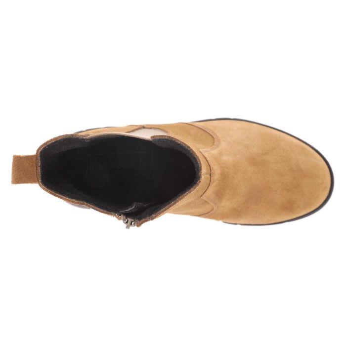 Women's Wide Fit DB Ella Boots in Black Leather - Image 9