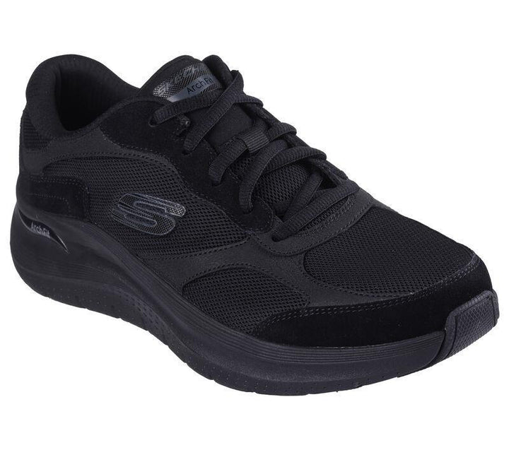 Men's Wide Fit 232702 Skechers Arch Fit 2.0 The Keep Walking Trainers in Olive - Image 1