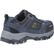 Men's Wide Fit Safety Skechers 77183EC Greetah Lace Up Hiker Composite Toe Trainers
