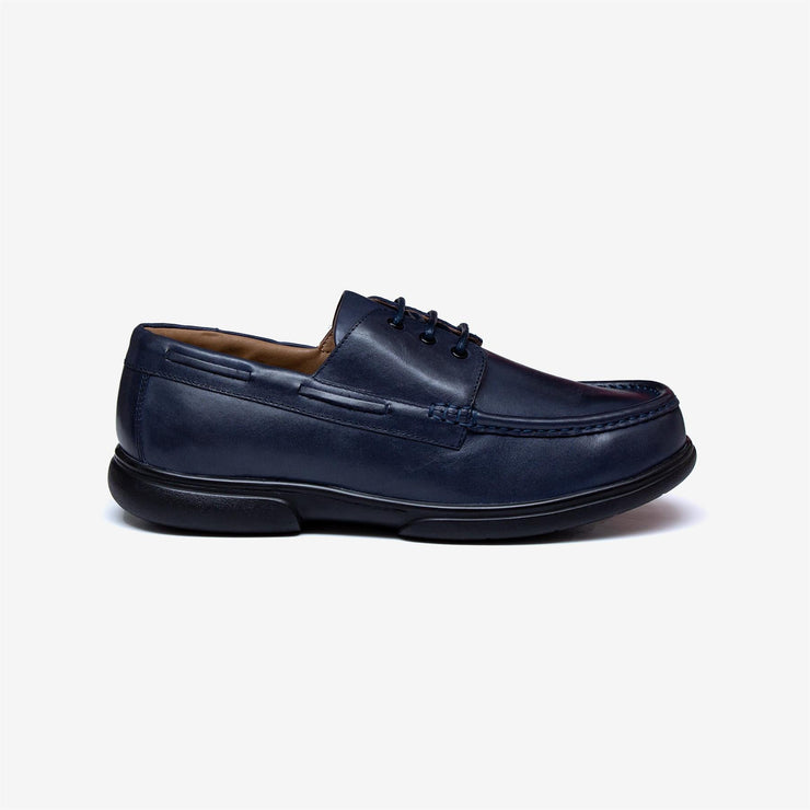 Tredd Well Dean Navy Extra Wide Shoes-1