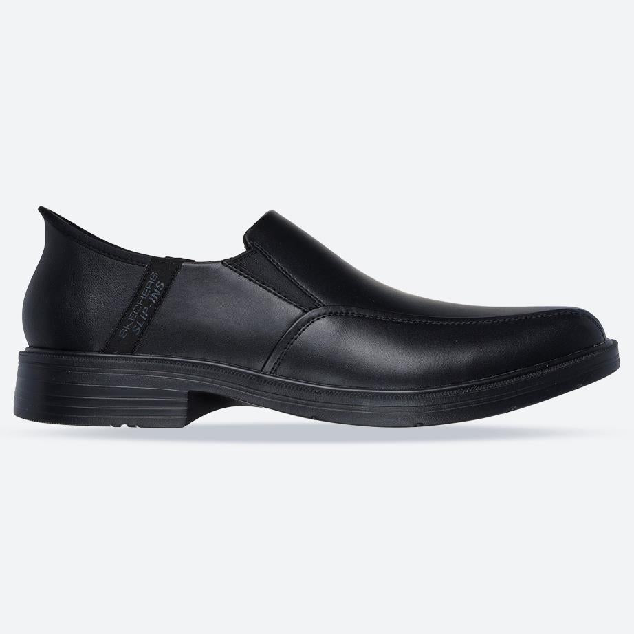 Men's Relaxed Fit Skechers Slip-ins 205169 Caswell Frantone Shoes in Black - Image 1